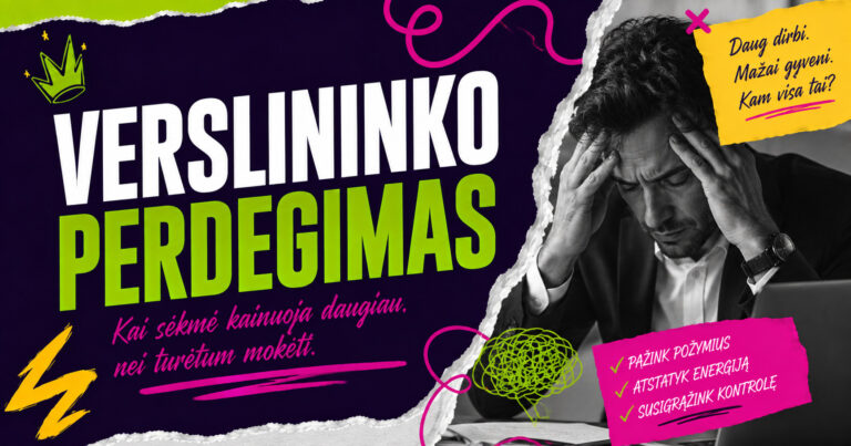 Verslininko perdegimas